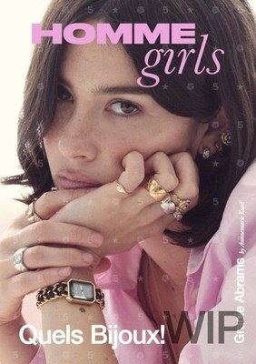 HOMME Girls Magazine Chanel Special Edition 2025 - Gracie Abrams includes Poster
