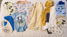 Baby Boy 3-6 Months Clothes Lot Of 15 Pieces Bundle Mixed Brands