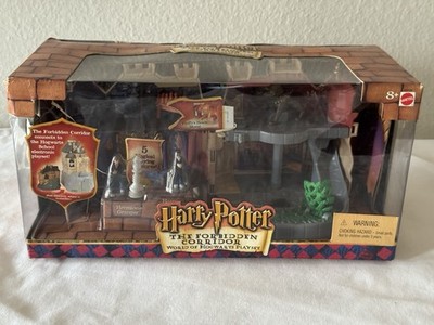 Vintage HARRY POTTER World of Hogwarts FORBIDDEN CORRIDOR Play Set - 2001 Mattel