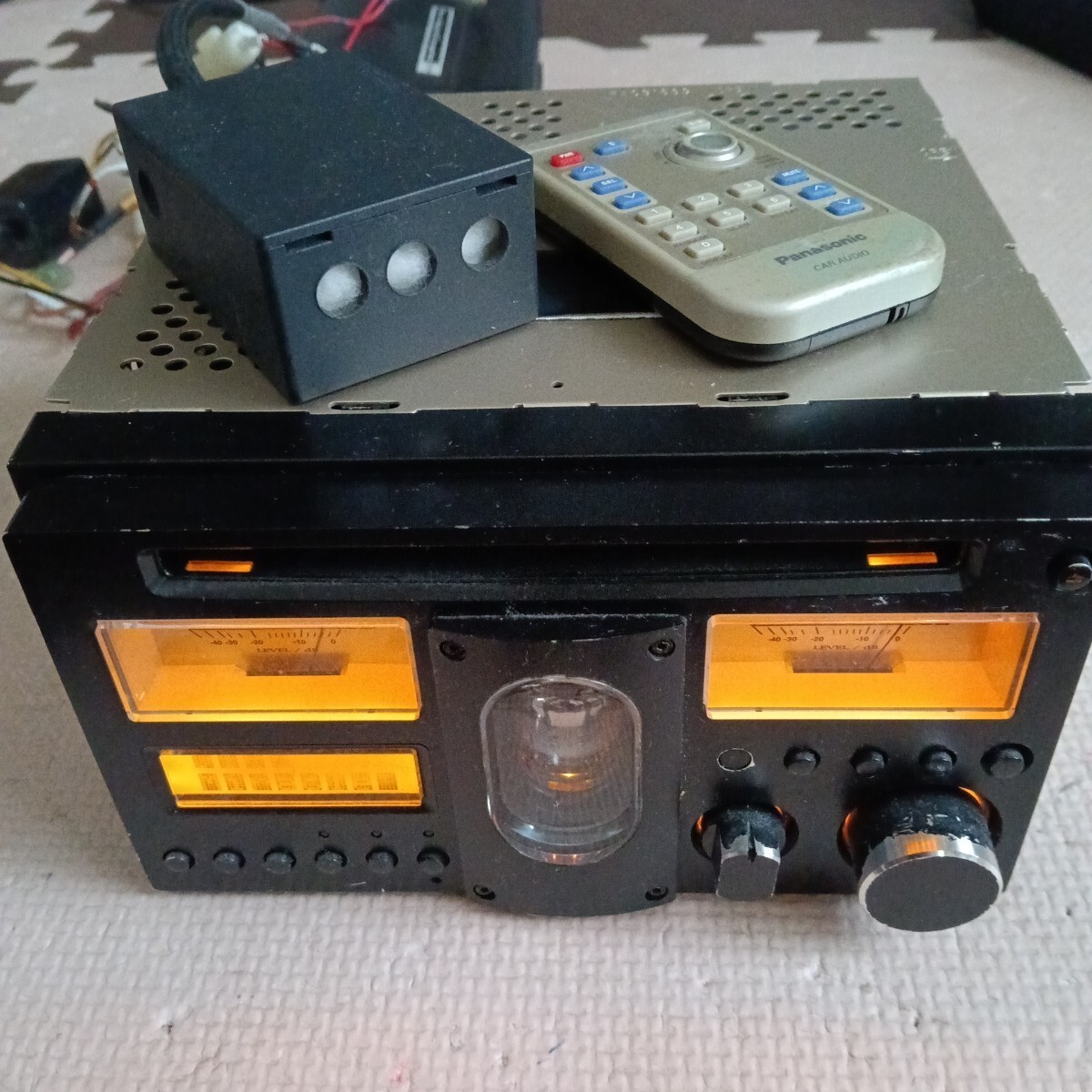 Panasonic Cq-tx5500d Vacuum Tube Car Audio CD Player for sale