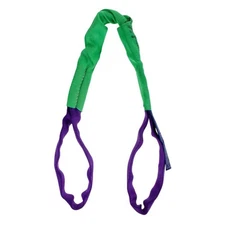Double PLY Cover Endless Round Polyster Lifting s Tow Strap two ton 1m