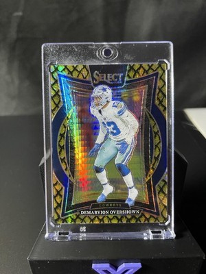2024 Panini Select #48 Demarvion Overshown Gold Dragon Scale Prizm #/10