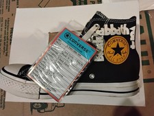 ZAPATO DE MUESTRA BLACK SABBATH VOL 4 CONVERSE 10-19-07 RT SOLO NUEVO TALLA 5 10X5 DIFÍCIL DE ENCONTRAR RARO
