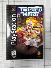 Twisted Metal Sony PlayStation PS1 Long Box 1995 SCUS-94304 CIB Manual