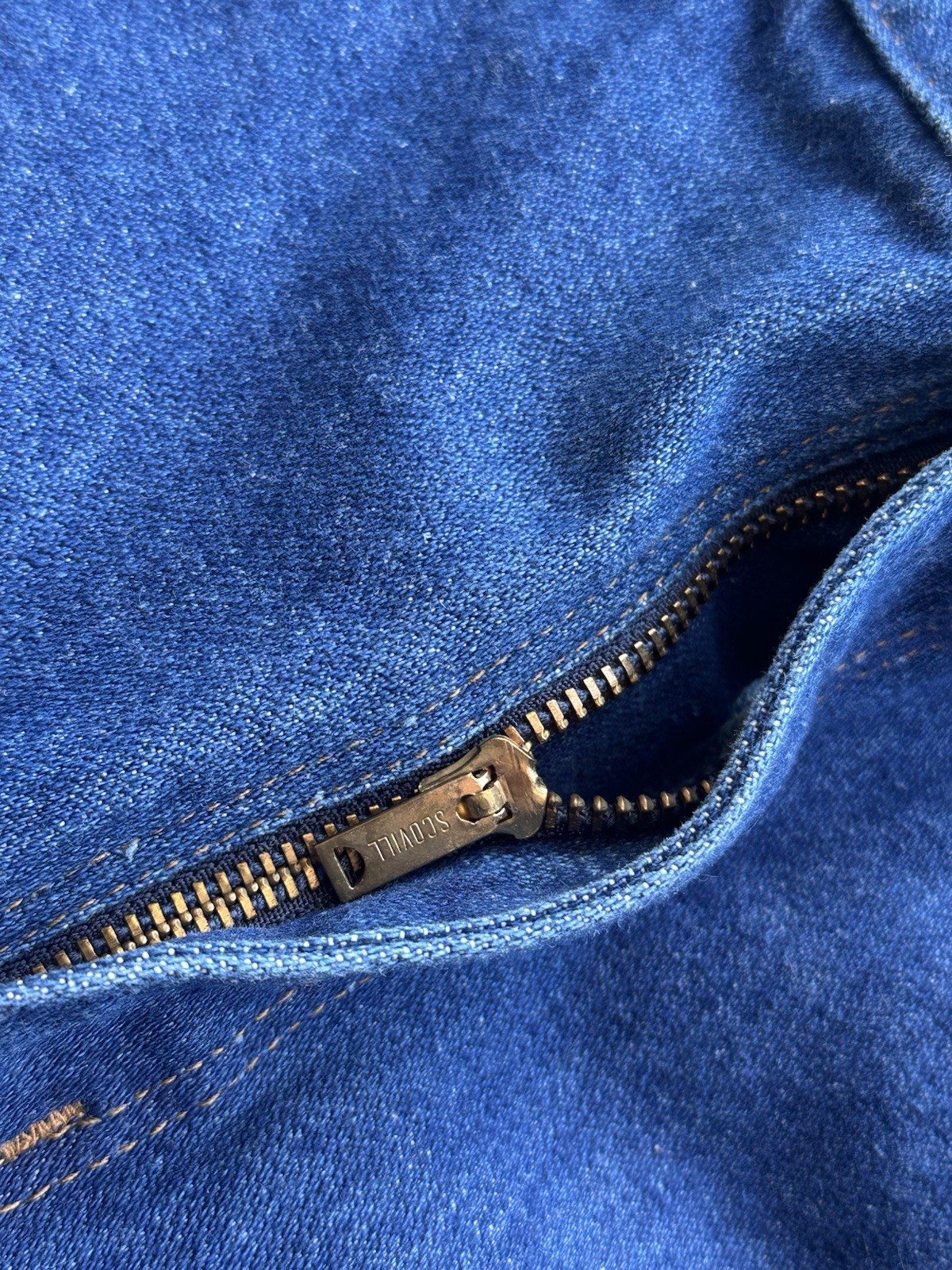 Vintage 70s Wrangler NWOT Straight Leg Jeans West… - image 4