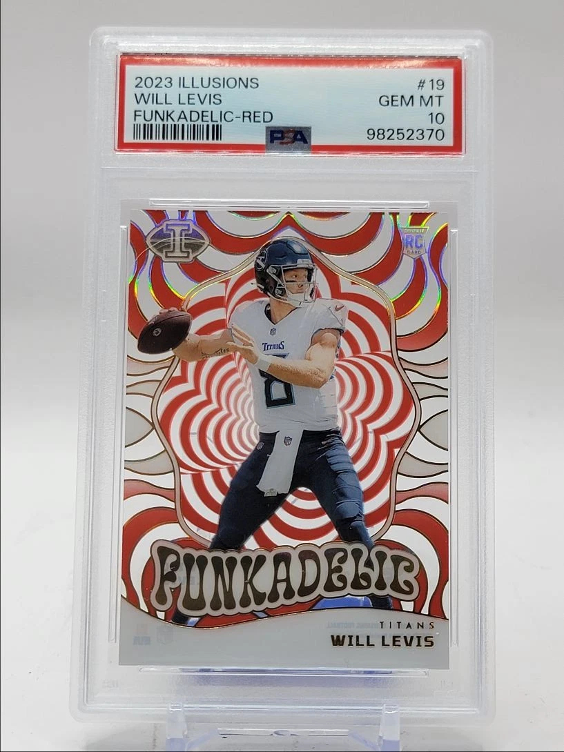 Will Levis Panini Illusions Funkadelic #19 Red