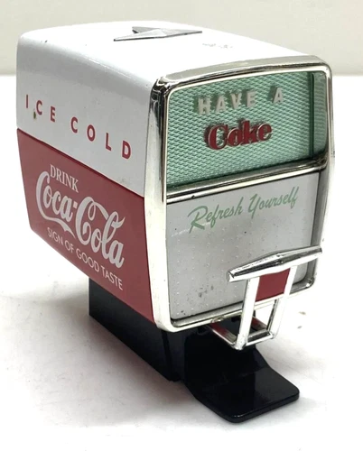 Vintage Die Cast Mini Coca-Cola Soda Fountain Dispenser Coke Machine 1997