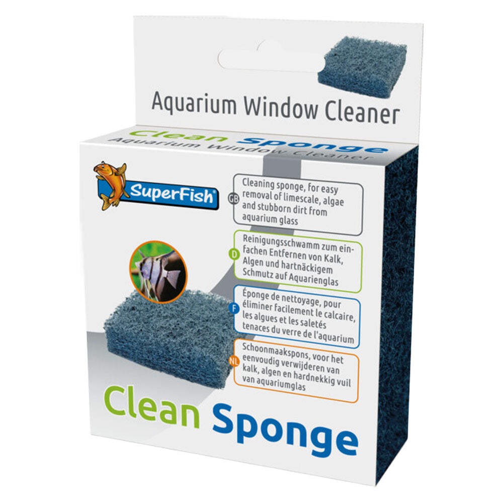 SuperFish Clean Sponge - Aquarium Window Cleaner