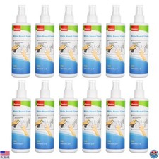 Non-Toxic Whiteboard Cleaner Spray, 8.5oz, Low Odor, 12 Pack