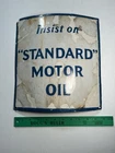 Gas Pump metal signs Standard Motor Oil vintage 2 signs