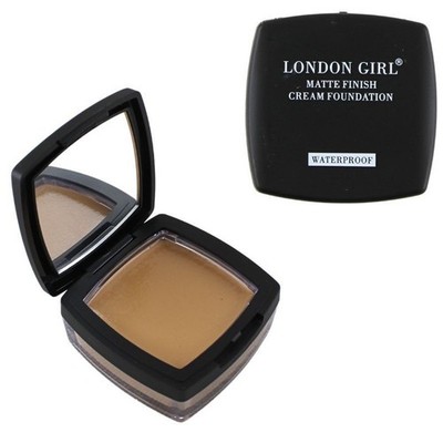 London Girl Matte Cream Foundation 01   wasserfest, langanhaltend, vollflächig