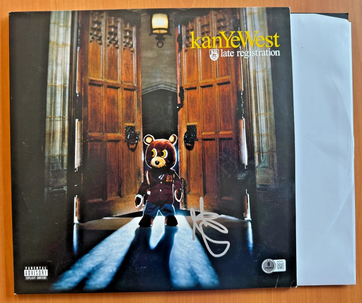 Kanye West Late Registration In Original Autographed Rap & Hip Hop