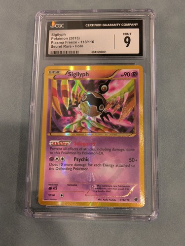 Sigilyph graded CGC 9 for sale on eBay
