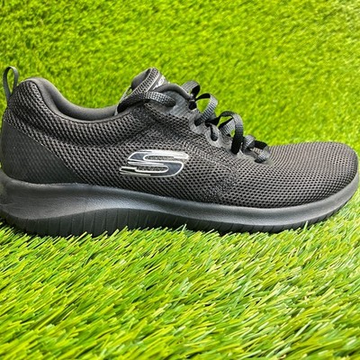 Skechers Ultra Flex-Free Spirit Womens Size 8 Black Running Shoes Sneakers
