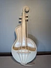 Vintage Red Wing Pottery Violin/Cello Ivory Wall Pocket Planter M-1484