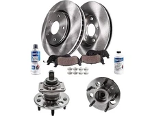 For Buick Lucerne Brake Pad and Rotor and Wheel Hub Kit Detroit Axle 11737DNBV