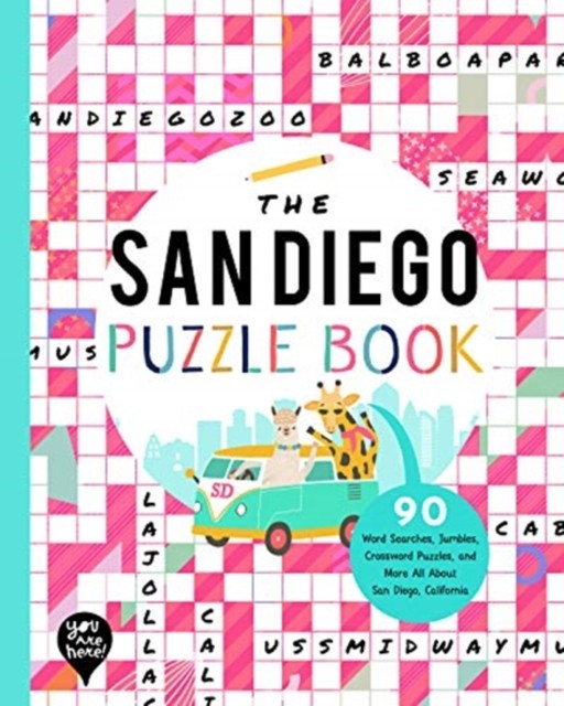 San Diego Puzzle Book by YOU ARE HERE BOOKS (Paperback Book)