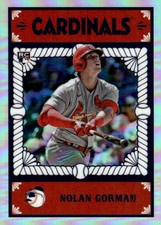 2023 Bowman Chrome #BA-5 Nolan Gorman Bowman Ascensions