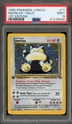 Pokemon Snorlax Jungle 1st Edition Holo Rare #11 PSA 9 Mint