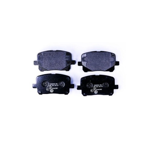 Plaquettes de frein Hella 8DB 355 013-161, la qualité céramique pour Toyota