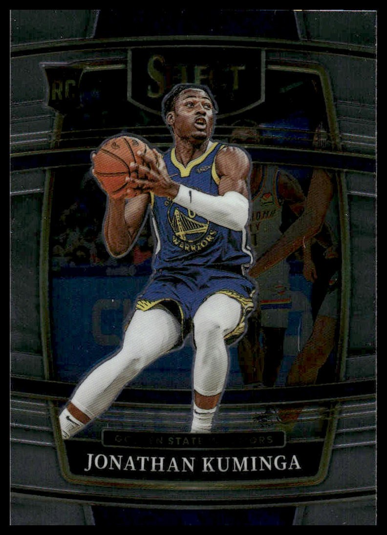 2021-22 Panini Select #28 Jonathan Kuminga RC Rookie Golden State Warriors
