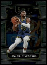 2021-22 Panini Select #28 Jonathan Kuminga RC Rookie Golden State Warriors