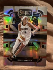 2024 Panini Select Silver Prizm Rhyne Howard Concourse #65 Atlanta Dream