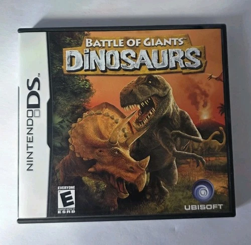 Battle of Giants: Dinosaurs (Nintendo DS, 2008) - CIB - Tested