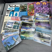 Lot Of Hawaii Brochures Volcanoes National Parks Postcards Travel Guide
