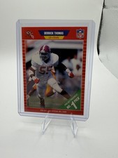 Derrick Thomas No. 1 Draft Pick Rookie 1989 Pro Set NFL Football Card #498 RC. rookie card picture
