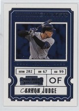 2020 Panini Contenders Winning Tickets Aaron Judge #WT-14 v5o