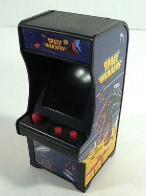Tiny Arcade Game SPACE INVADERS Super Impulse 2017 EXCELLENT SHAPE & WORKS GREAT