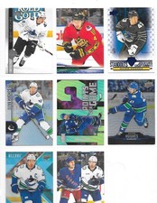QUINN HUGHES-8 CARD LOT