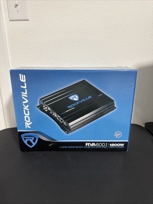 Rockville RVA600.1 200W RMS Mono Channel Amplifier