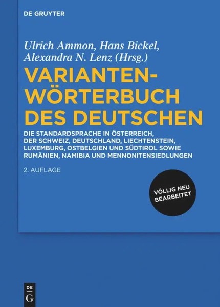 Ulrich Ammon (U. A.) | VariantenwöRterbuch Des Deutschen | Taschenbuch | Deutsch-image