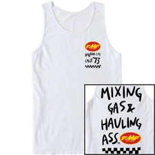FMF Scratch Tank - White, XX-Large SU25123900-WHT-XXL
