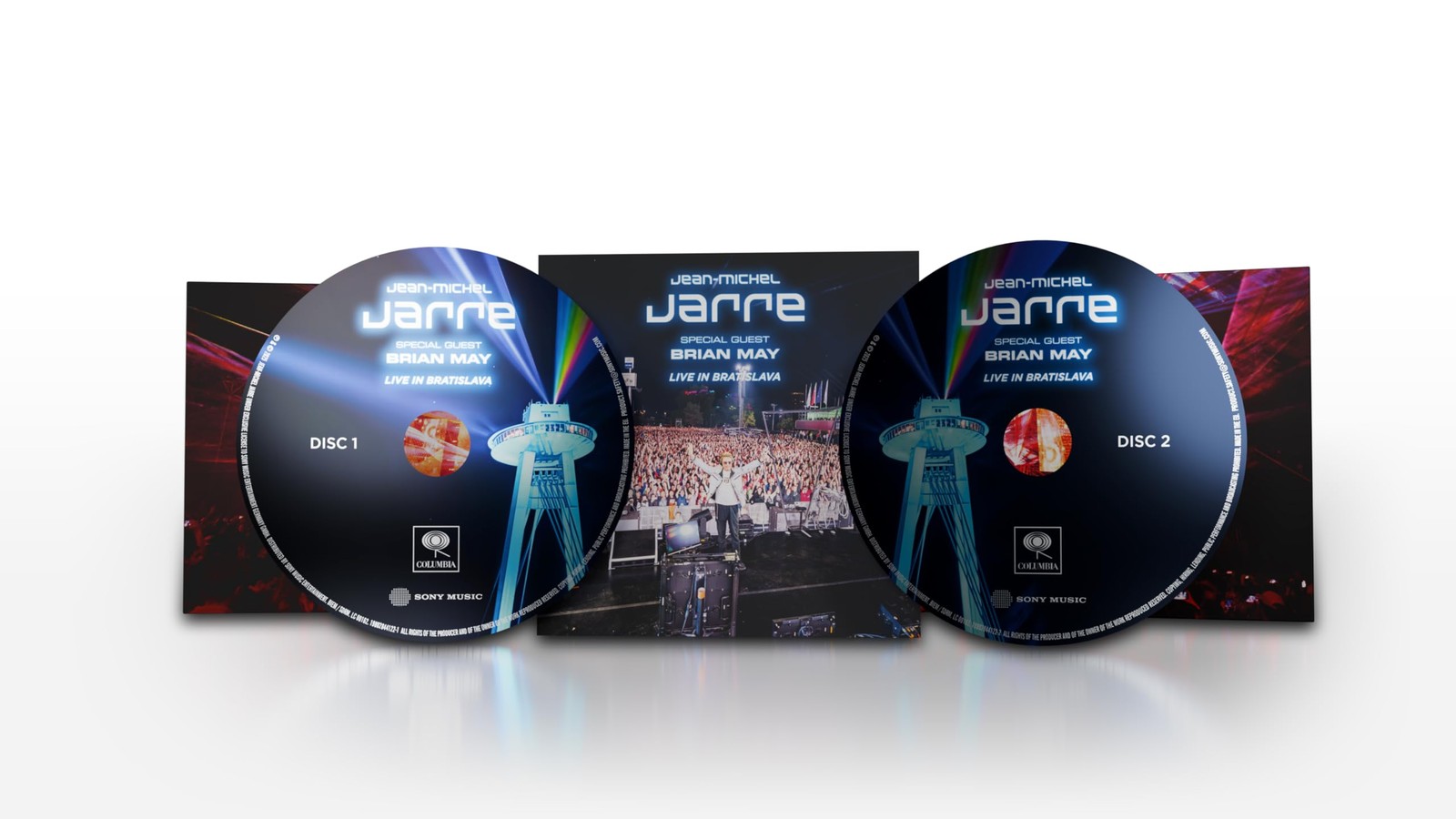 Jean Michel Jarre Live In Bratislava Double CD NEW
