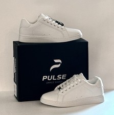 Pulse Bianco Dance Sneakers Women s 5.5 New w/ Box, White Low Top Spin Sole