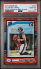 2024 Donruss Caleb Williams Optic Rated Rookie Preview Red Wave #327 PSA 10