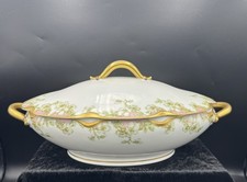 Haviland & Co. Limoges Covered Vegetable Dish 12 " Schleiger 33 France