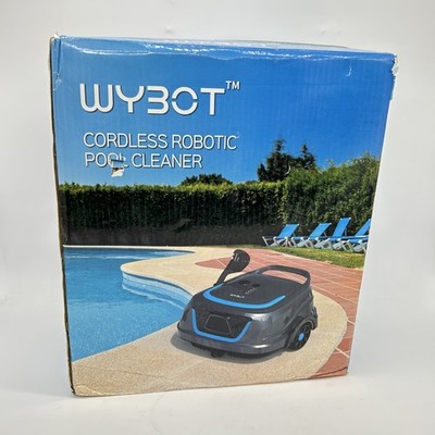 WYBOT Poolsauger, Poolroboter Akku 120 Mins Reinigung, Zweischicht-Filtersystem
