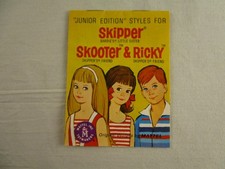 Mattel Doll Leaflet Junior Edition Styles Skipper Skooter  Ricky 1960