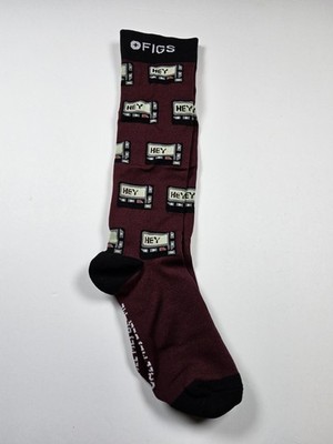 FIGS Compression Call Me, Beep Me Pager Nurse Medical Socks Size M