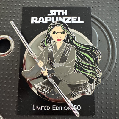 Disney Star Wars Rapunzel Sith Lord LE 50 Fantasy Pin By ScottyDog