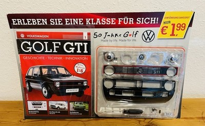 VW Golf Serie 1 GTI 1:6 Hachette Ausgabe 1 Bausatz 1977