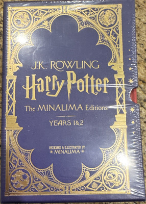 *Factory Sealed* J.K Harry Potter MinaLima 1st Editions Years 1-2 Box Set Illus