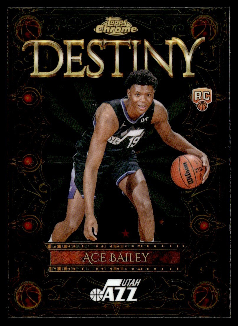 2025-26 Topps Chrome Destiny Ace Bailey RC #D-5
