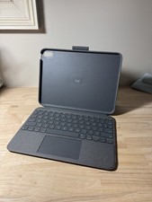 Logitech Combo Touch Keyboard Case for Apple iPad Air 4th Gen. - Oxford Gray