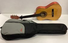 Herald MG104N 3/4 Size Acoustic Guitar & Case.