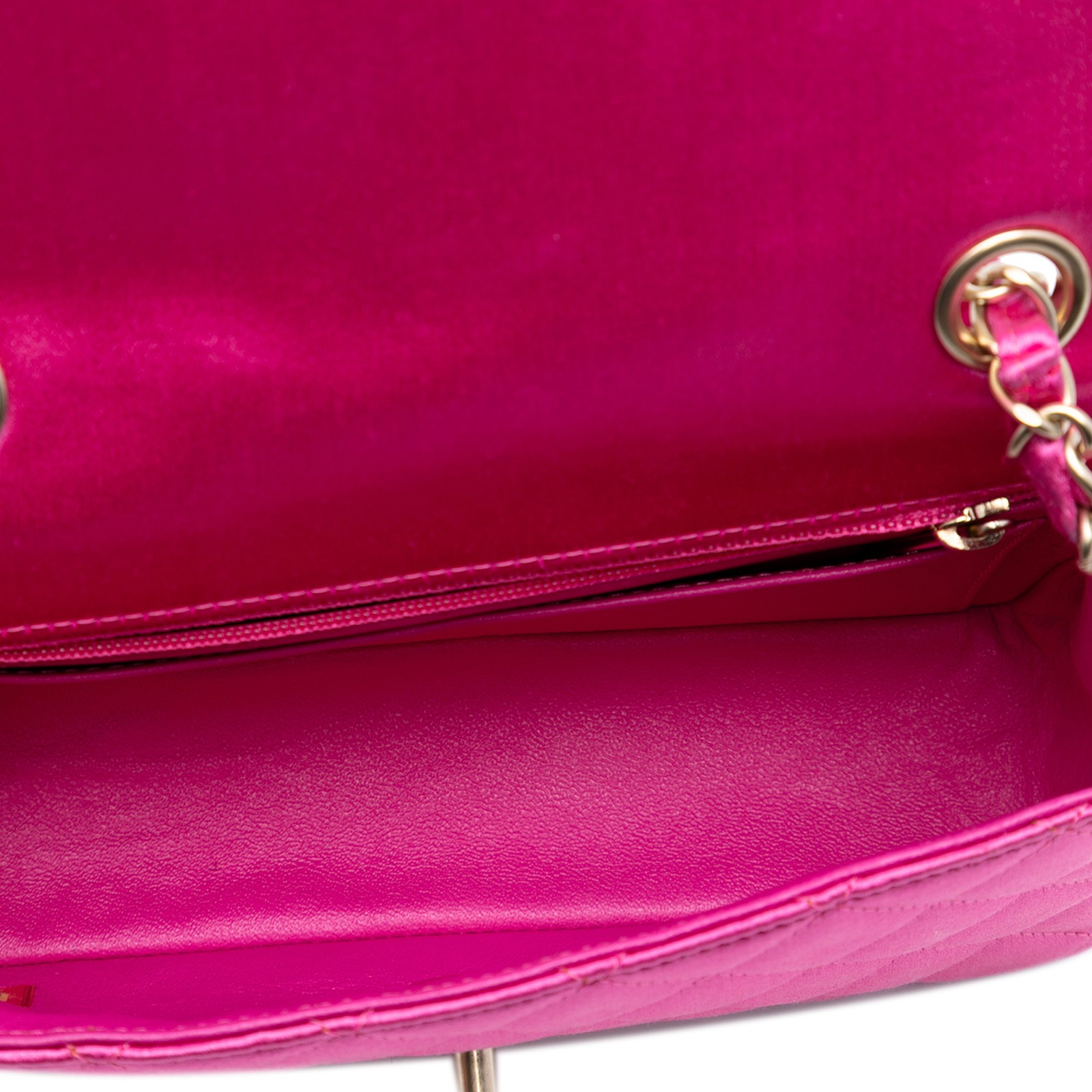 Authenticated Chanel Mini Rectangular Classic Sat… - image 4